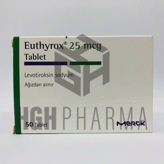 Picture of Euthyrox 25mcg 50 Tab
