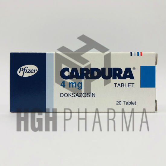 Picture of Cardura 4mg 20 Tab