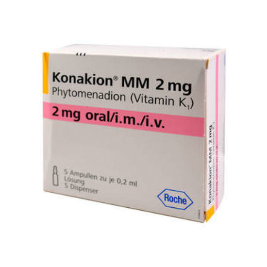 Picture of Konakion 2mg/0.2ml 5 Amp