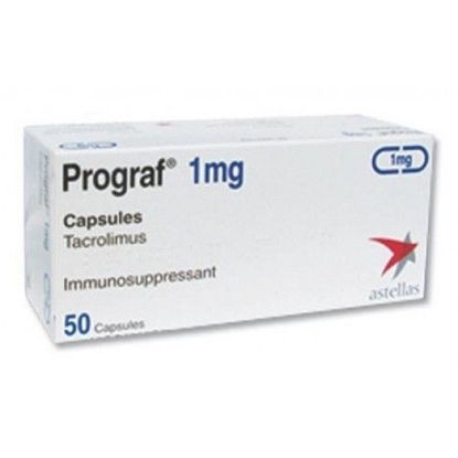 Picture of Prograf 1mg 50 Capsules