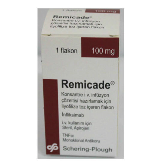 Picture of Remicade I.V 100mg 1 Flacon