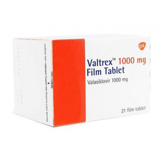 Picture of Valtrex 1000 Mg 21 Tab