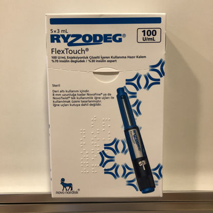Picture of Ryzodeg FlexTouch 100IU 3ml-5 Pens