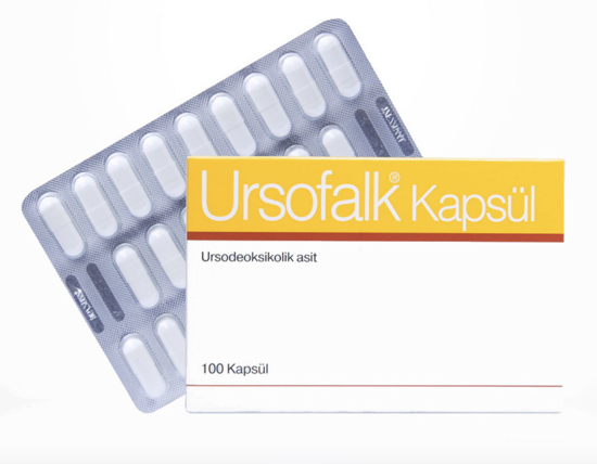 Picture of URSOFALK 100 caps x 250 mg